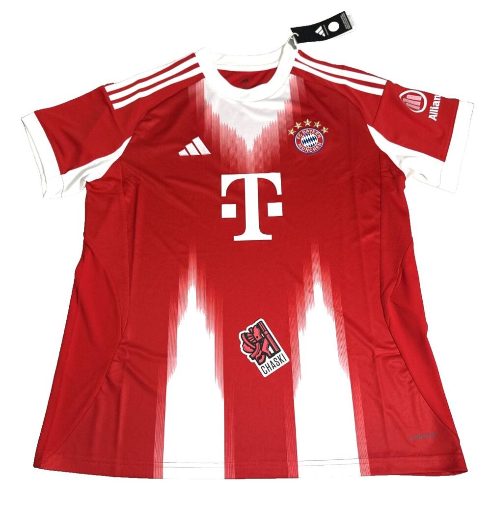Adidas FC Bayern Munich Home Jersey germany 25/26 Red JN8514 Women's XL NEW